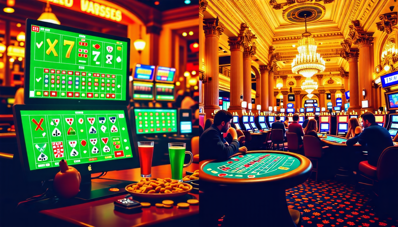 discover the advantages and disadvantages of online casinos compared to traditional physical casinos. explore how convenience, game variety, and social interaction differ in this in-depth analysis.