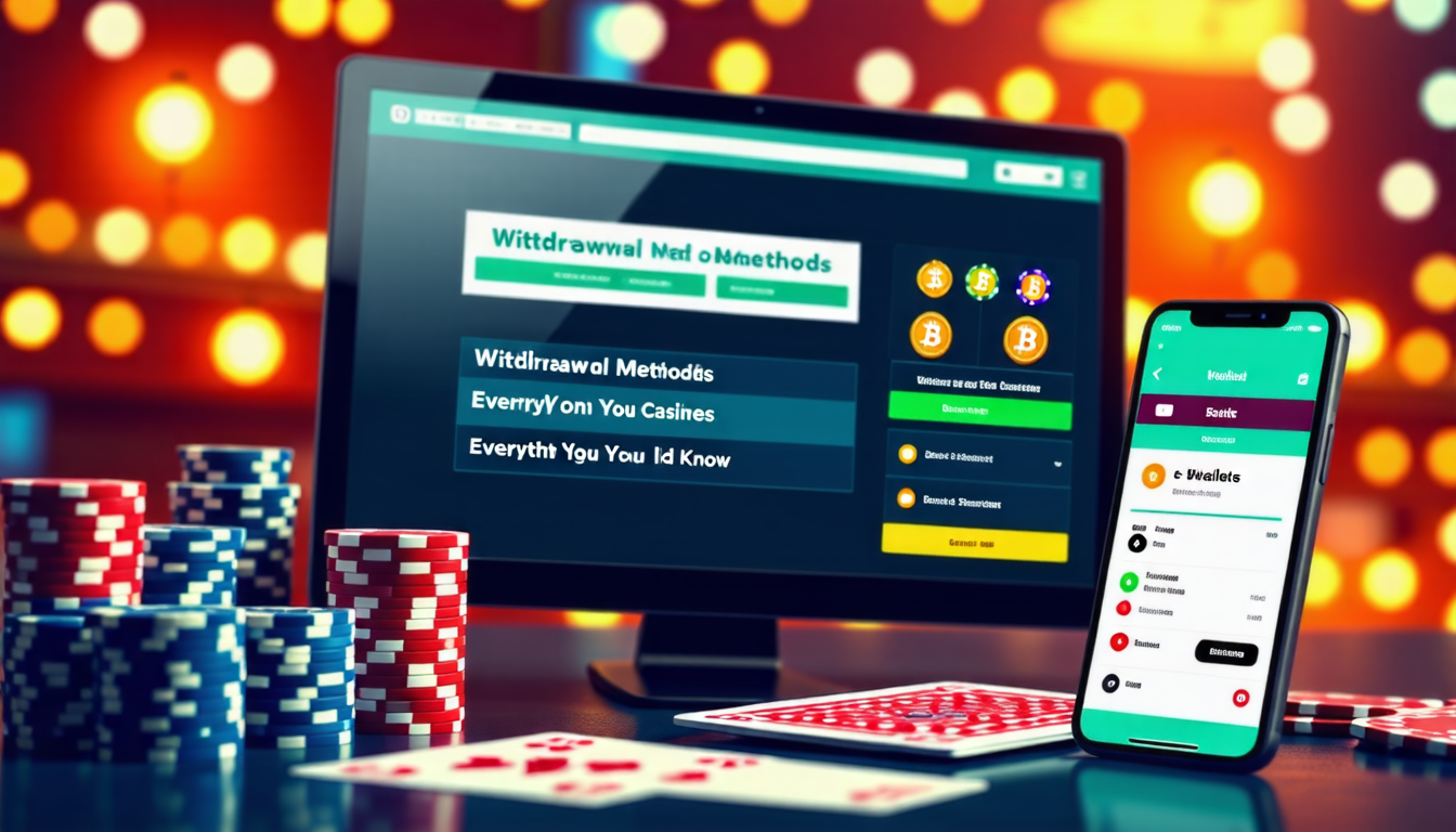 discover the essential withdrawal methods available at online casinos with our comprehensive guide. learn how to easily access your winnings, understand the processing times, and find the options that suit your gaming style. get all the knowledge you need for a seamless withdrawal experience!