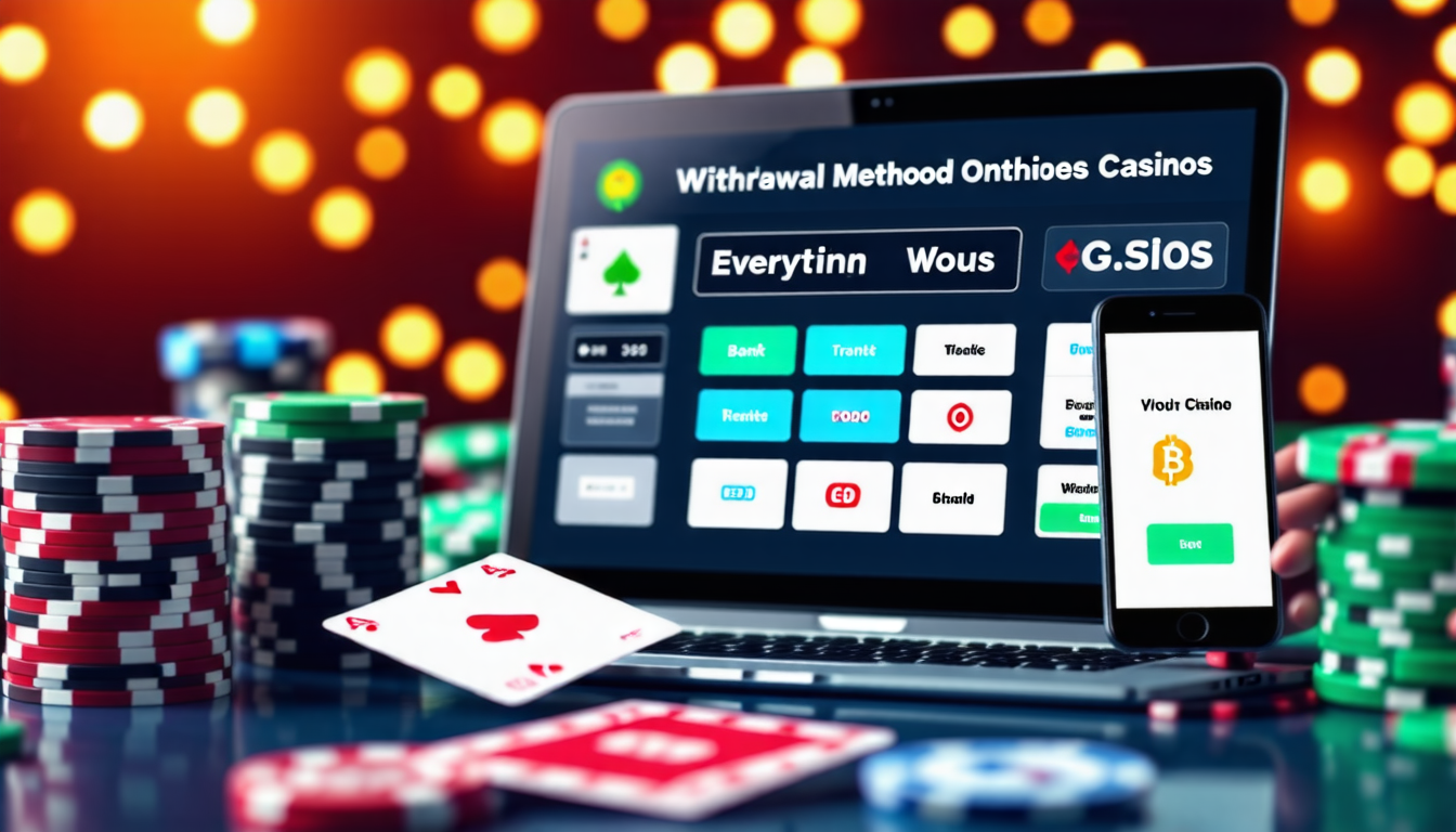 discover everything you need to know about withdrawal methods in online casinos. learn about various options, processing times, and fees to ensure a seamless gaming experience.